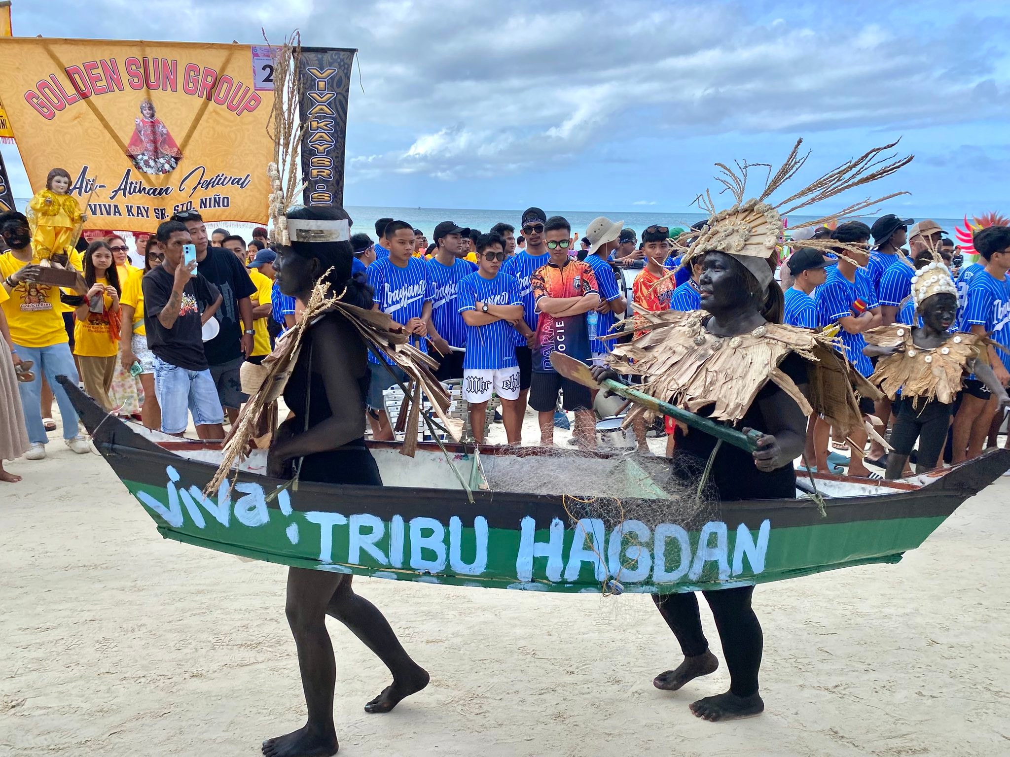 Ati-Atihan Festival Tribu Hagdan banner